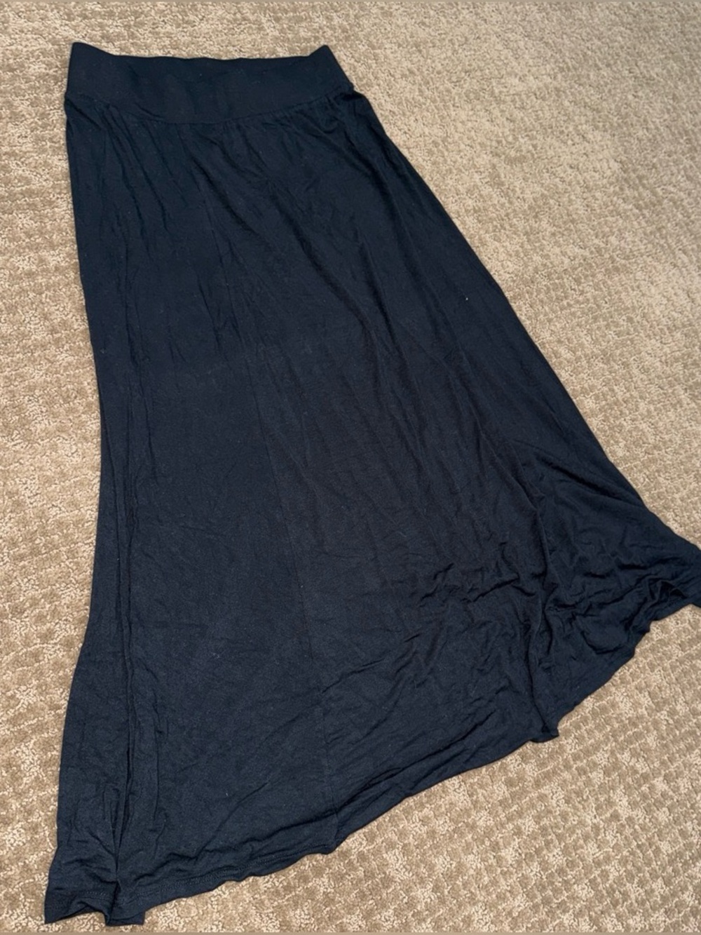 Black kids Maxi Skirt